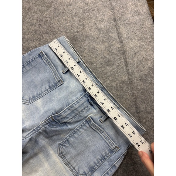 Lucky Brand Stevie Jeans Womens 2/26 Light Wash High-Rise Flare Retro Hippie 70s - Picture 7 of 10